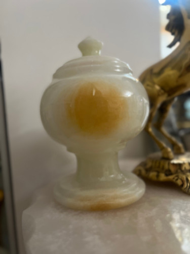 قندان پایه دار مرمر